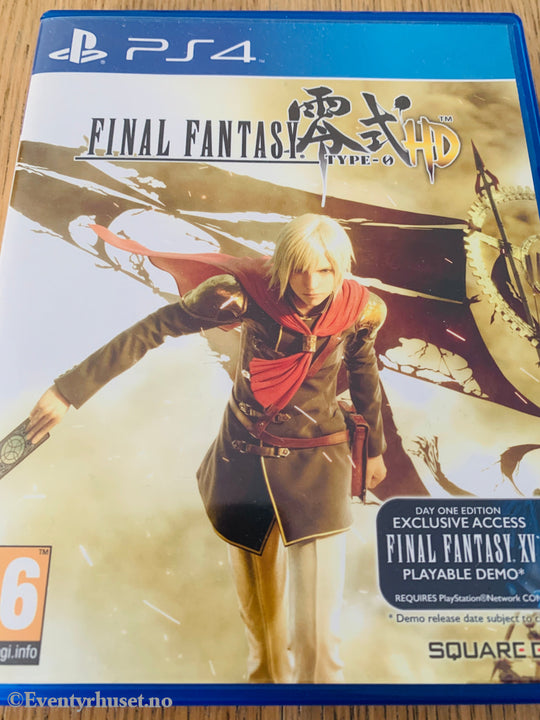 Final Fantasy Type-0 HD. PS4.