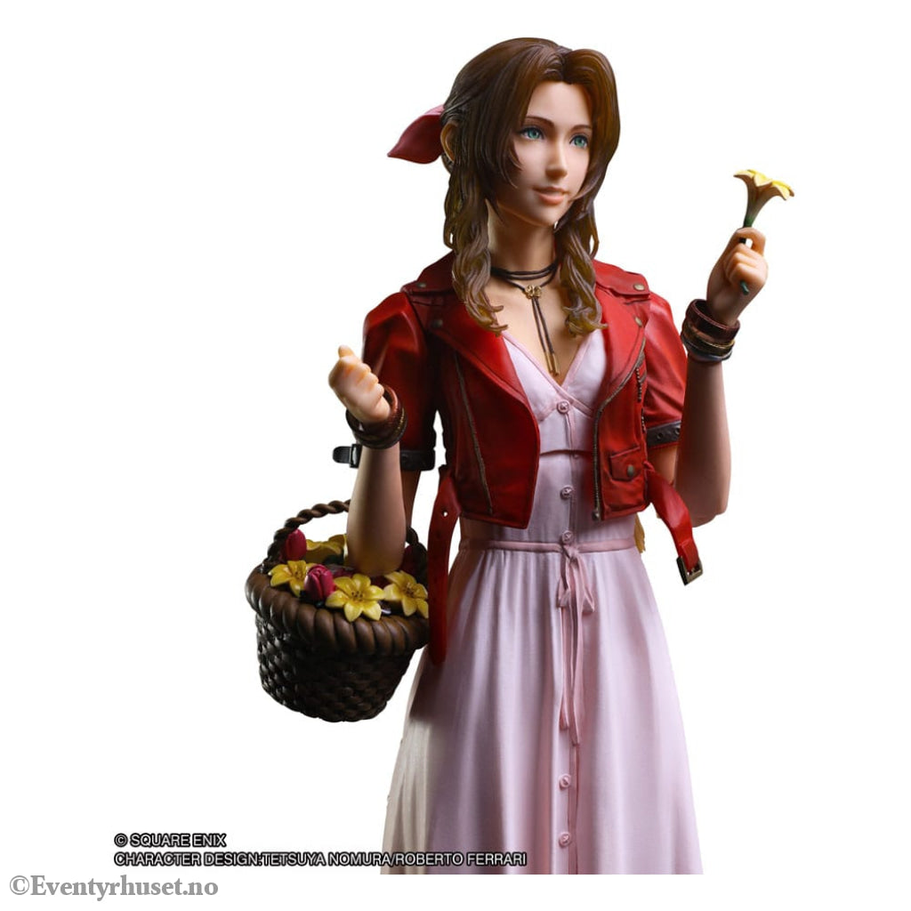 Final Fantasy VII Rebirth Play Kai Arts Action Figure Aerith Gainsborough 24 cm Toys