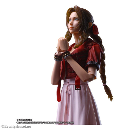 Final Fantasy VII Rebirth Play Kai Arts Action Figure Aerith Gainsborough 24 cm Toys