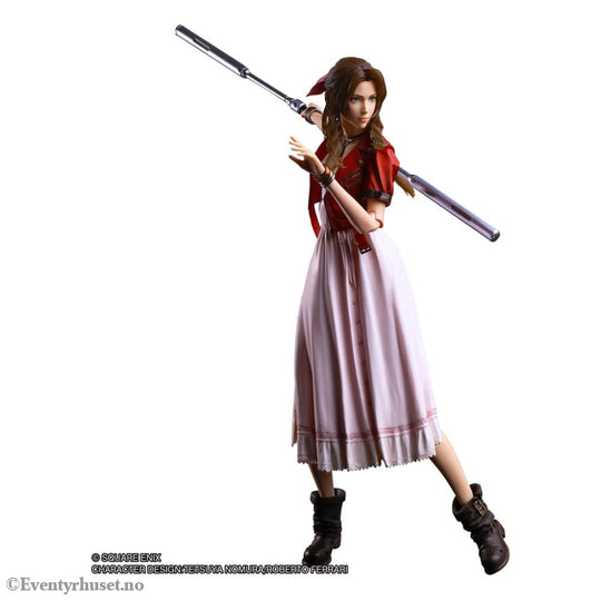 Final Fantasy VII Rebirth Play Kai Arts Action Figure Aerith Gainsborough 24 cm Toys