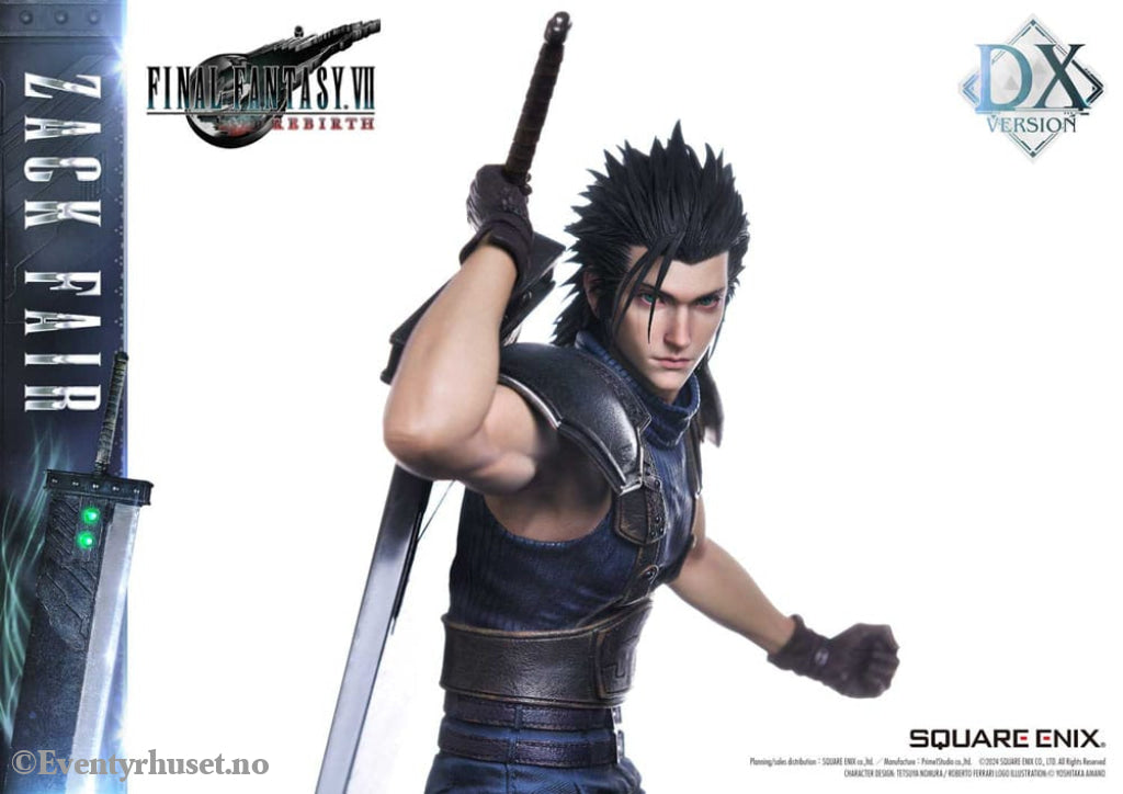 Final Fantasy VII Rebirth Statue 1/4 Zack Fair Deluxe Ver. 57 cm Collectibles