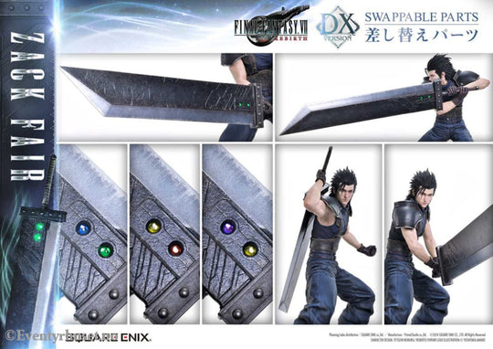 Final Fantasy VII Rebirth Statue 1/4 Zack Fair Deluxe Ver. 57 cm Collectibles