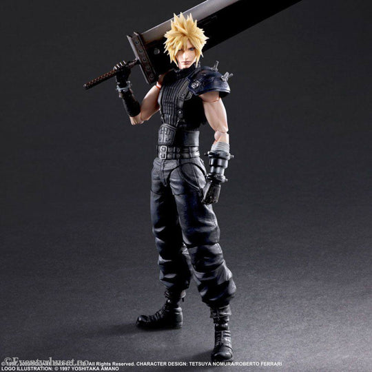 Final Fantasy VII Remake Play Arts Kai Action Figure Cloud Strife Ver. 2 27 cm Toys