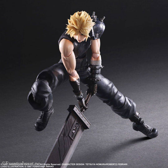 Final Fantasy VII Remake Play Arts Kai Action Figure Cloud Strife Ver. 2 27 cm Toys