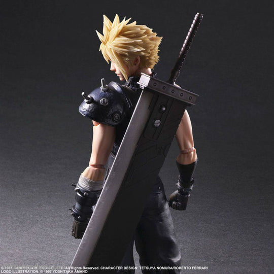 Final Fantasy VII Remake Play Arts Kai Action Figure Cloud Strife Ver. 2 27 cm Toys