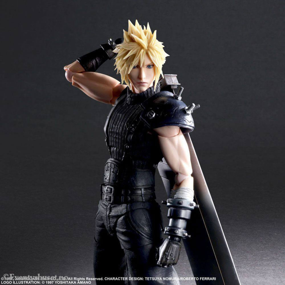 Final Fantasy VII Remake Play Arts Kai Action Figure Cloud Strife Ver. 2 27 cm Toys