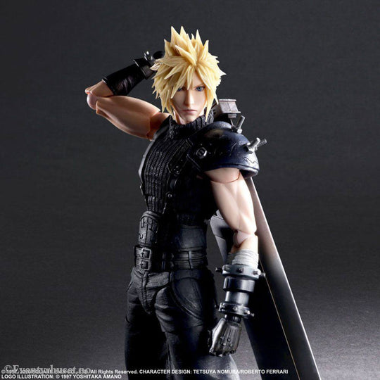 Final Fantasy VII Remake Play Arts Kai Action Figure Cloud Strife Ver. 2 27 cm Toys