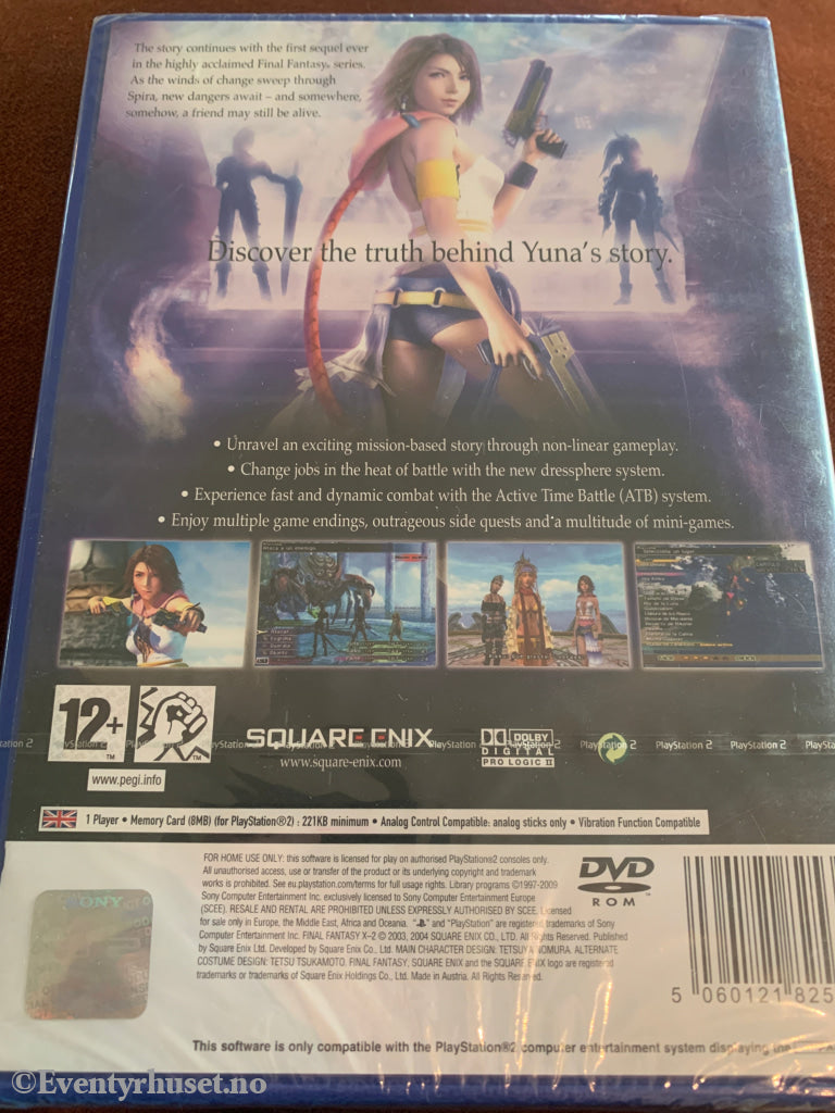Final Fantasy X-2 . PS2. Ny i plast