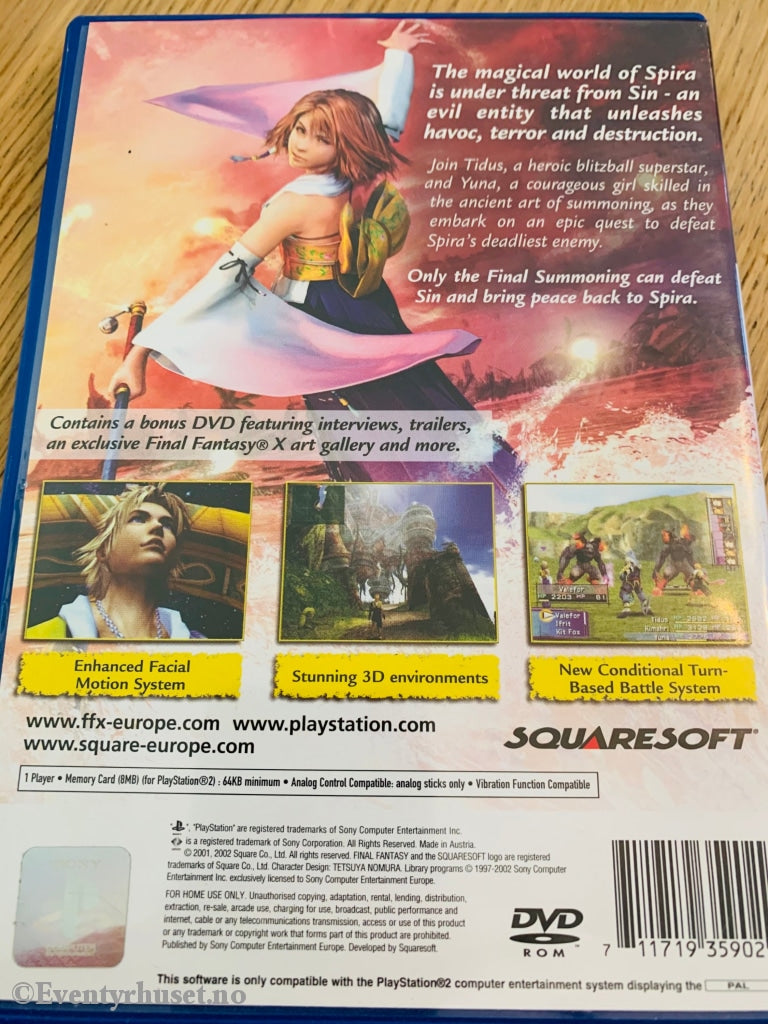 Final Fantasy X. Ps2. Ps2