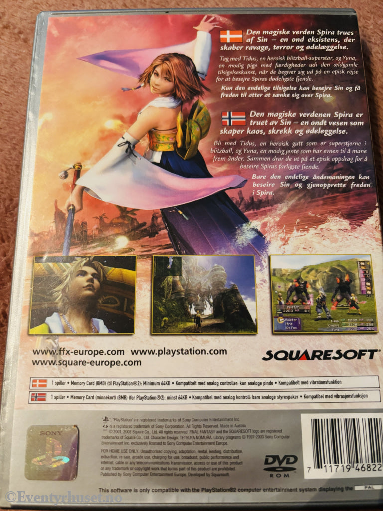 Final Fantasy X. PS2.