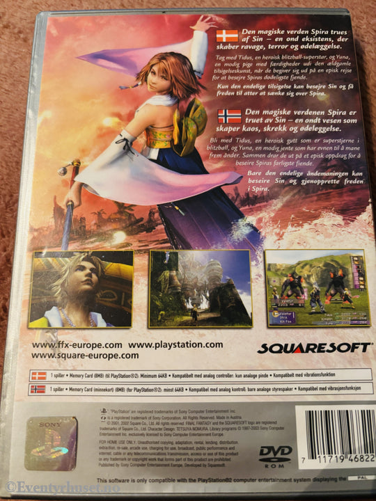 Final Fantasy X. PS2.