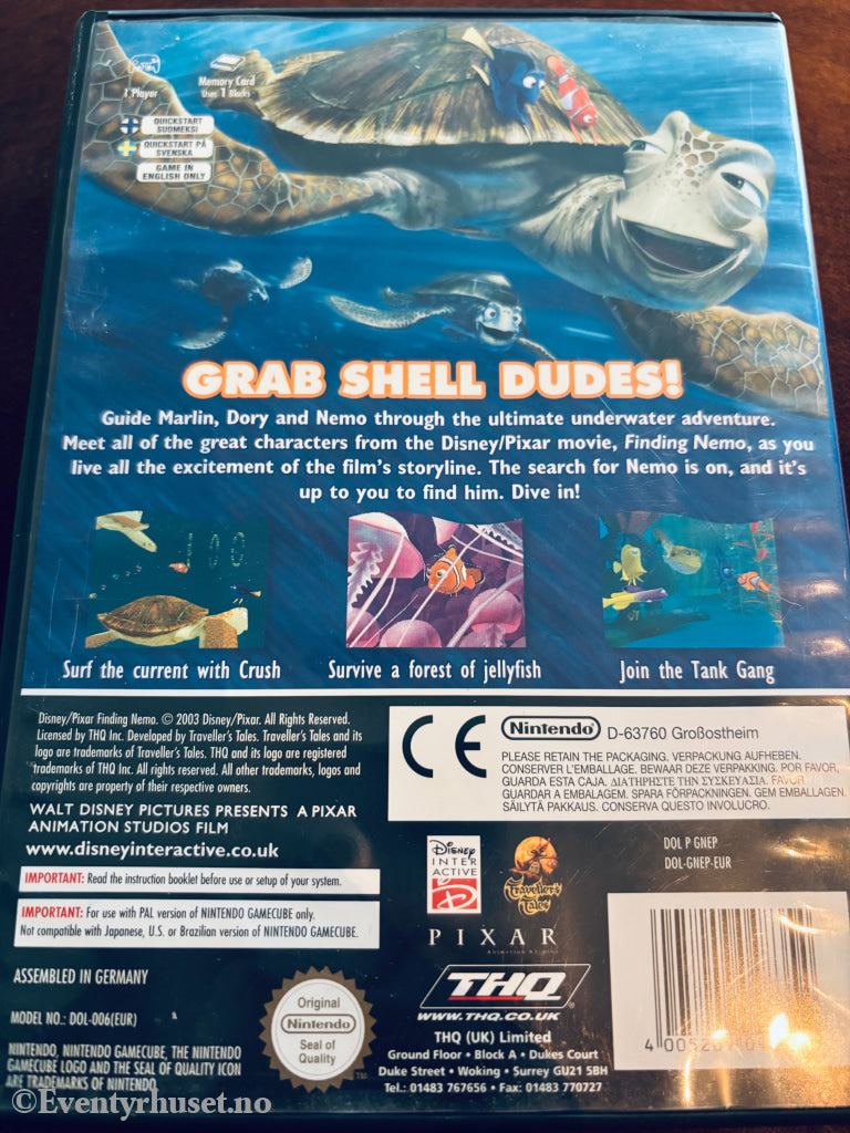 Finding Nemo. Gamecube.
