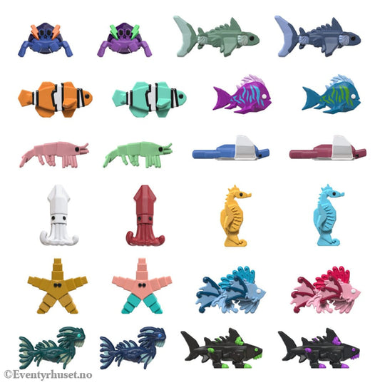 Fisch Minifigures 5 cm Display (24) Collectibles
