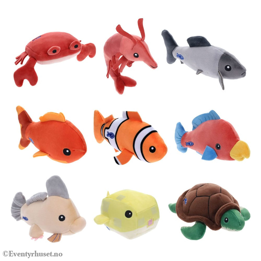 Fisch Plush Figures 10 cm Display (9) Collectibles