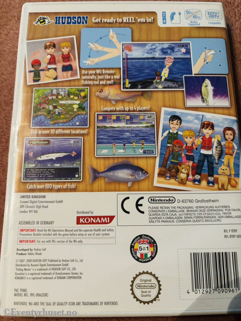 Fishing Master. Nintendo Wii.