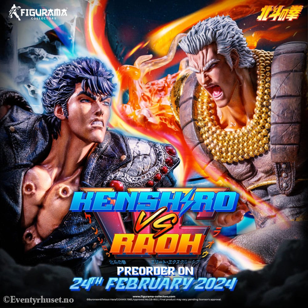 Fist of the North Star Elite Exclusive Statue 1/6 Kenshiro vs Raoh 59 cm Manga & Anime