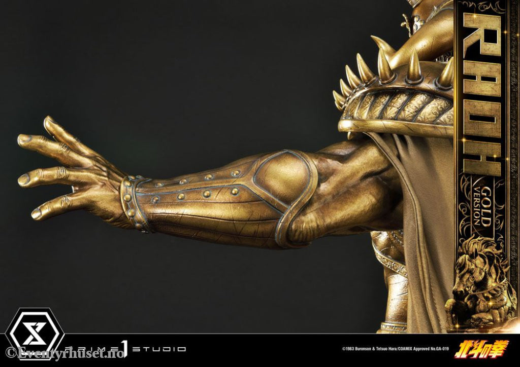 Fist of the North Star Statue 1/4 Raoh Gold Version 78 cm Manga & Anime