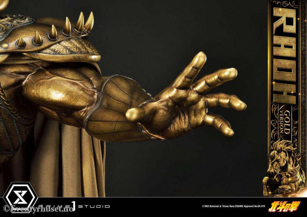 Fist of the North Star Statue 1/4 Raoh Gold Version 78 cm Manga & Anime