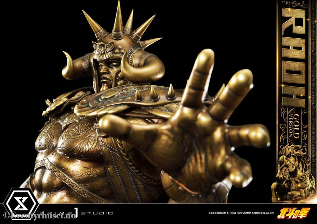 Fist of the North Star Statue 1/4 Raoh Gold Version 78 cm Manga & Anime