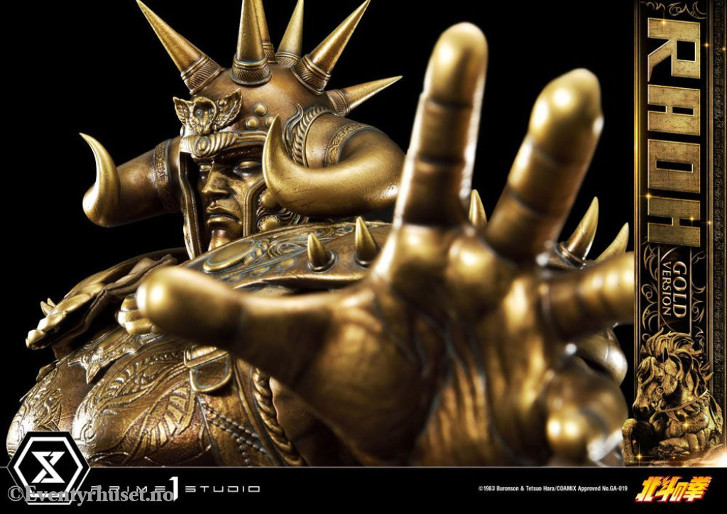Fist of the North Star Statue 1/4 Raoh Gold Version 78 cm Manga & Anime