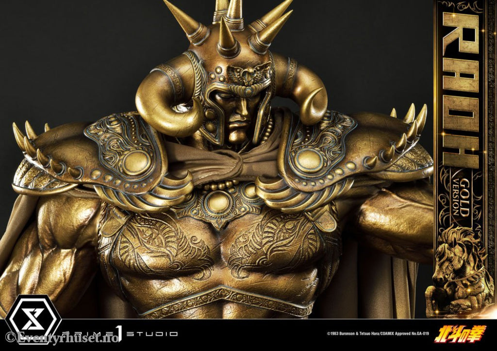 Fist of the North Star Statue 1/4 Raoh Gold Version 78 cm Manga & Anime