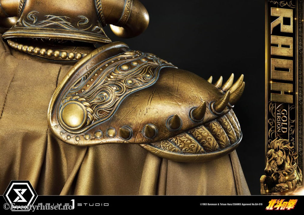Fist of the North Star Statue 1/4 Raoh Gold Version 78 cm Manga & Anime