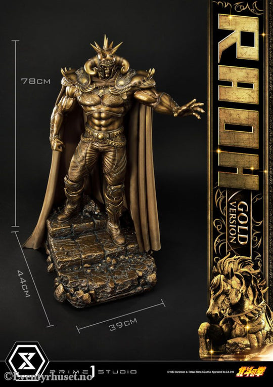 Fist of the North Star Statue 1/4 Raoh Gold Version 78 cm Manga & Anime