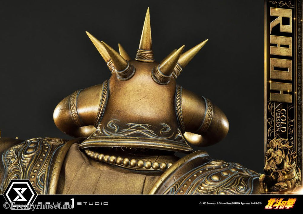 Fist of the North Star Statue 1/4 Raoh Gold Version 78 cm Manga & Anime