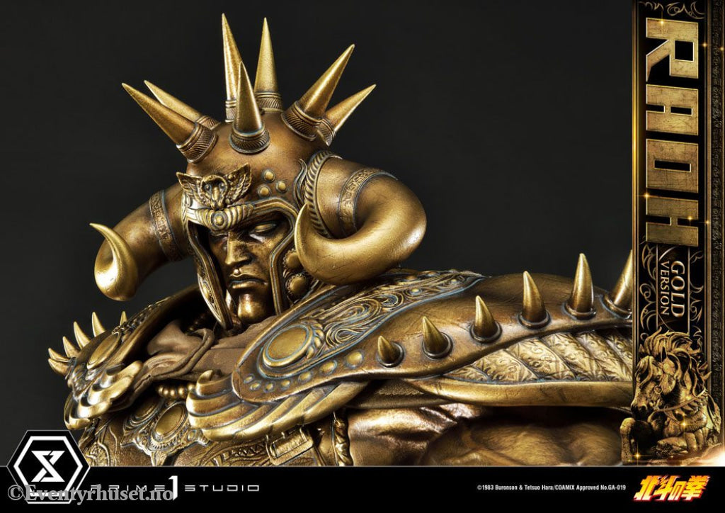 Fist of the North Star Statue 1/4 Raoh Gold Version 78 cm Manga & Anime
