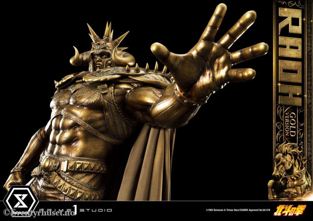 Fist of the North Star Statue 1/4 Raoh Gold Version 78 cm Manga & Anime