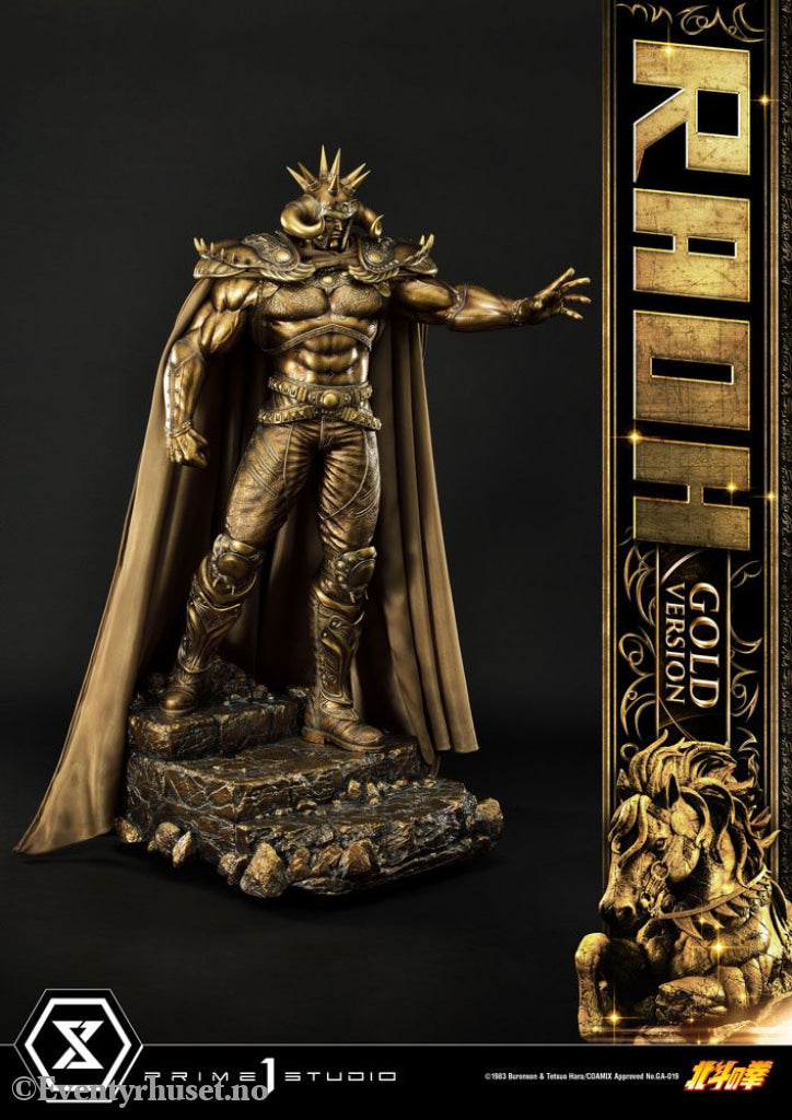 Fist of the North Star Statue 1/4 Raoh Gold Version 78 cm Manga & Anime