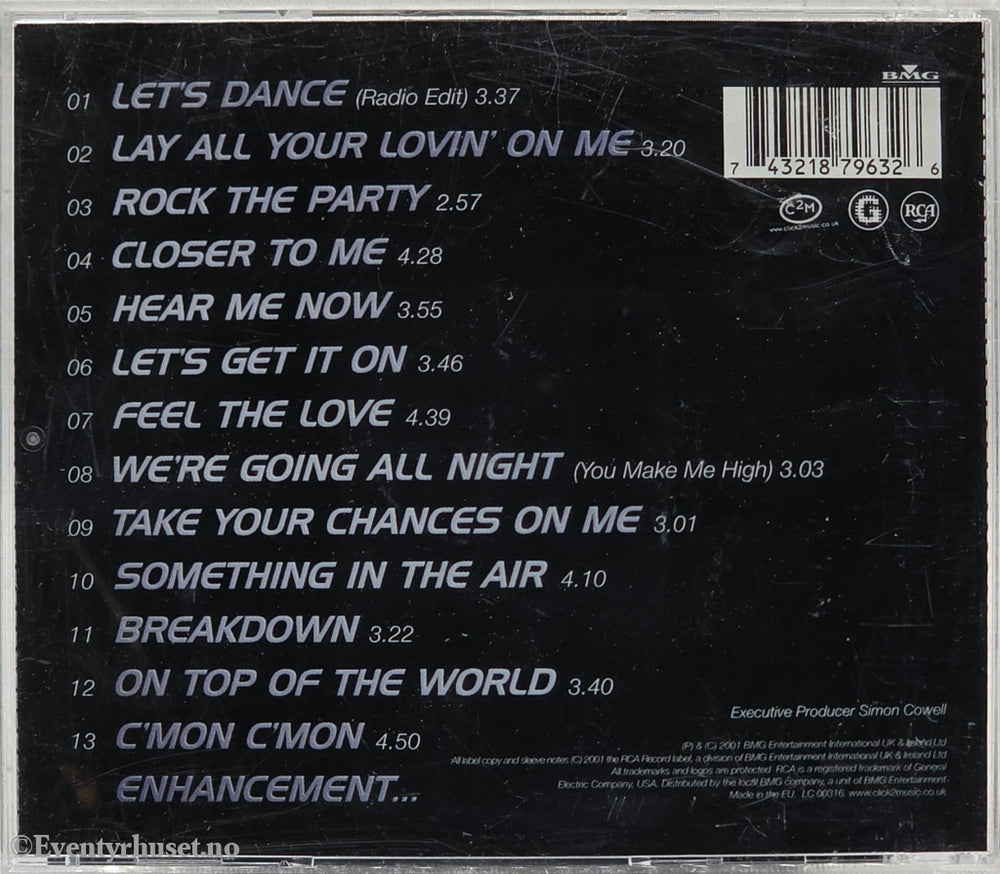 Five. 2000. Kingsize . CD.