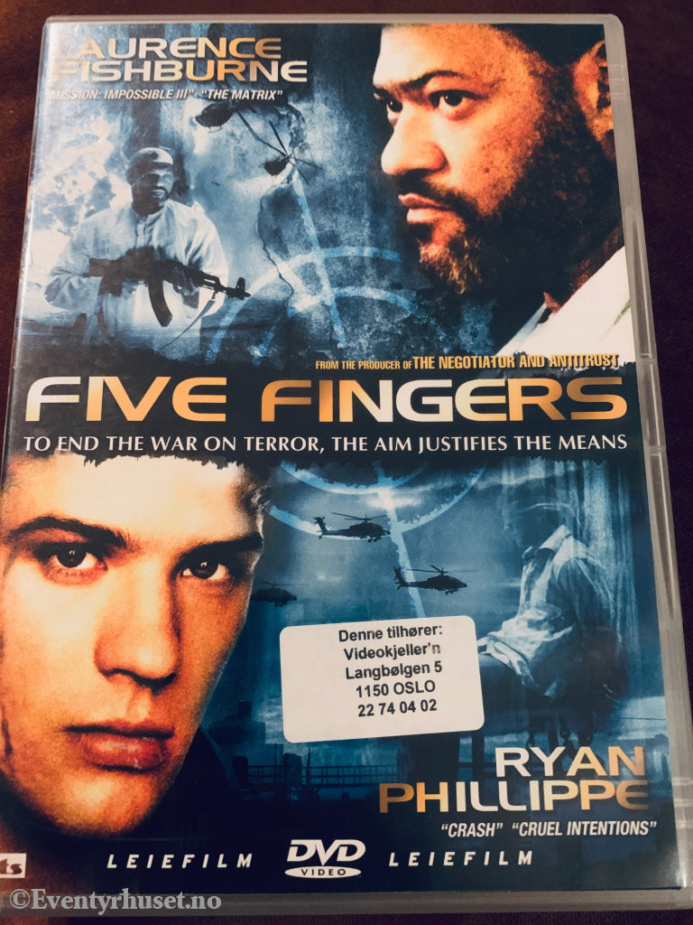 Five Fingers. DVD.
