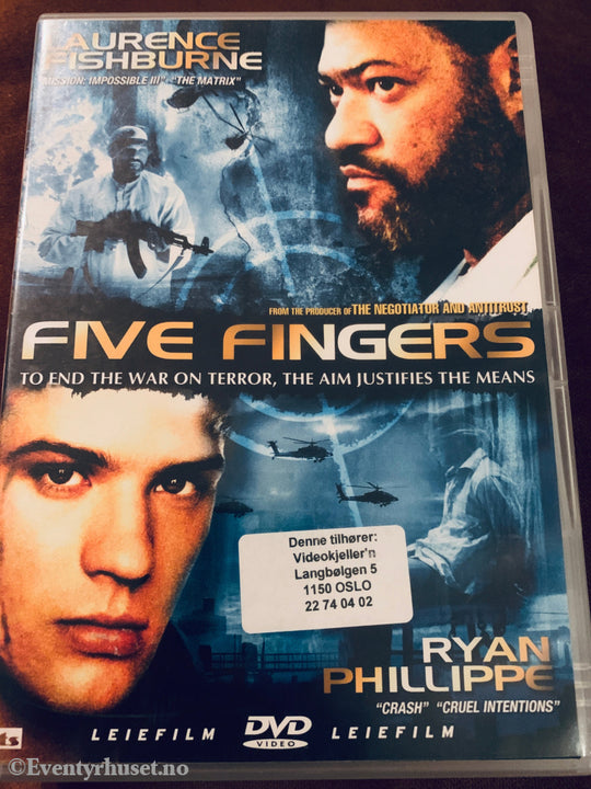 Five Fingers. DVD.