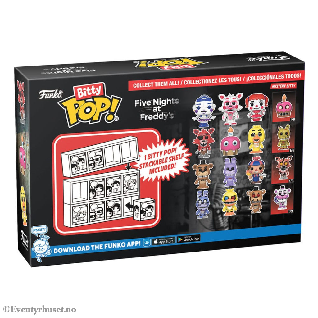 Five Nights at Freddy’s Bitty POP! Vinyl Figure 4-Pack Ballora 2,5 cm Collectibles