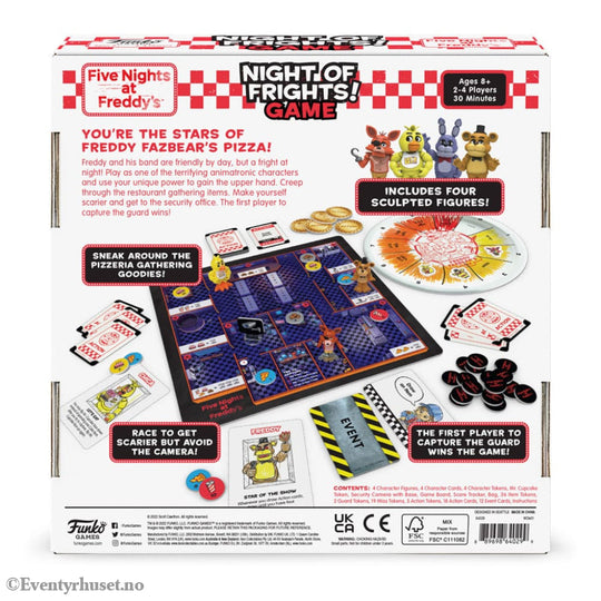 Five Nights at Freddy’s Board Game Night of Frights Games