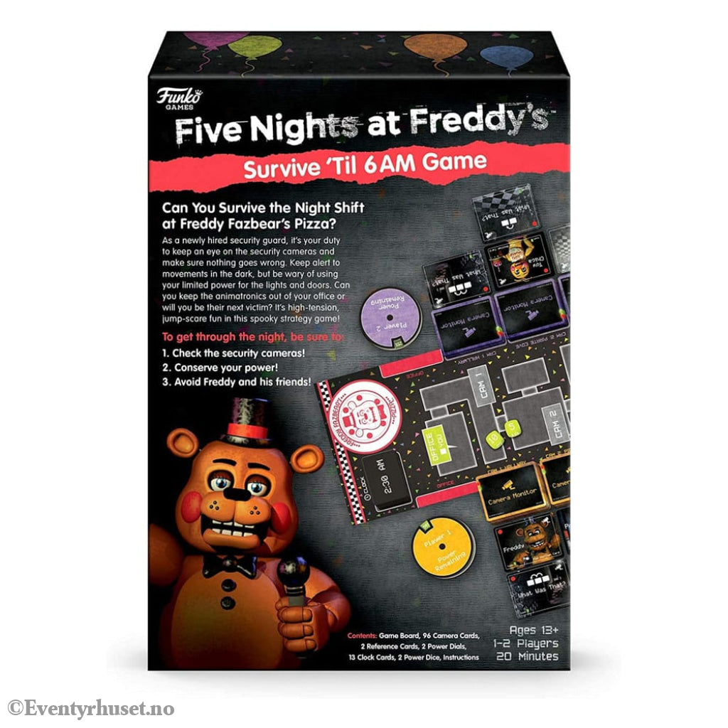 Five Nights at Freddy’s Board Game Survive ´Til 6am Games