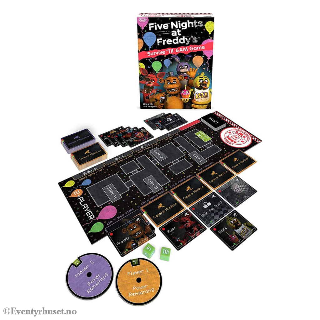 Five Nights at Freddy’s Board Game Survive ´Til 6am Games