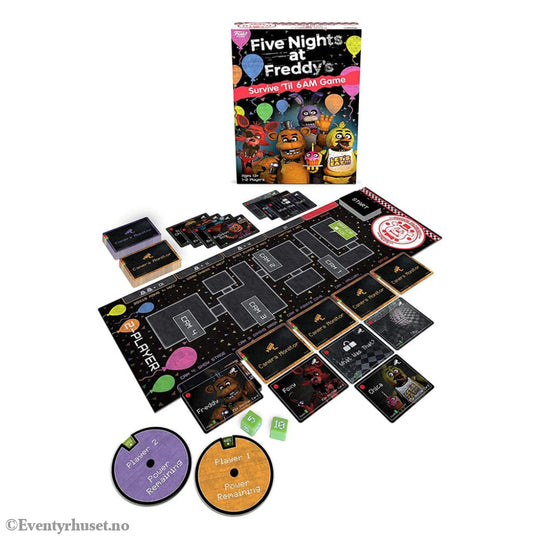 Five Nights at Freddy’s Board Game Survive ´Til 6am Games