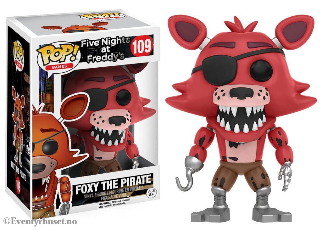 Five Nights at Freddy’s POP! Games Vinyl Figure Foxy The Pirate 9 cm Collectibles
