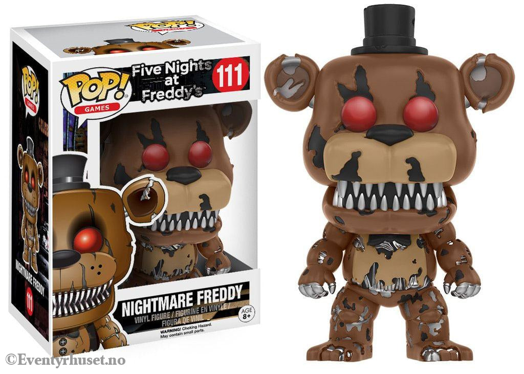 Five Nights at Freddy’s POP! Games Vinyl Figure Nightmare Freddy 9 cm Collectibles