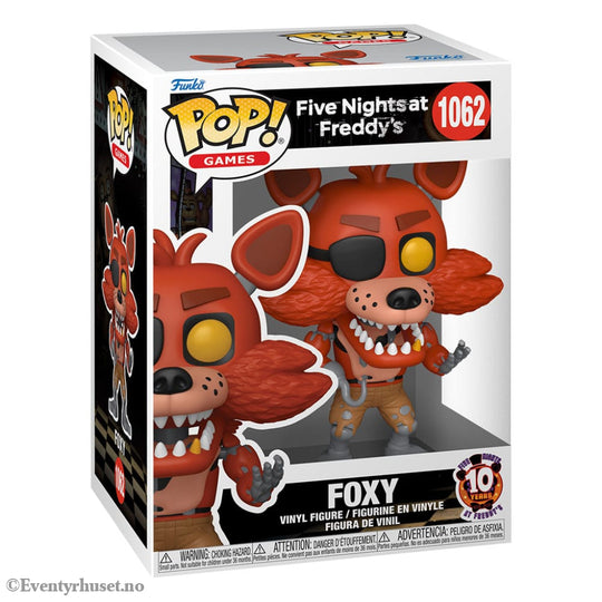 Five Nights at Freddy’s POP! Vinyl Figure 10th Anniversary - Foxy 9 cm Collectibles