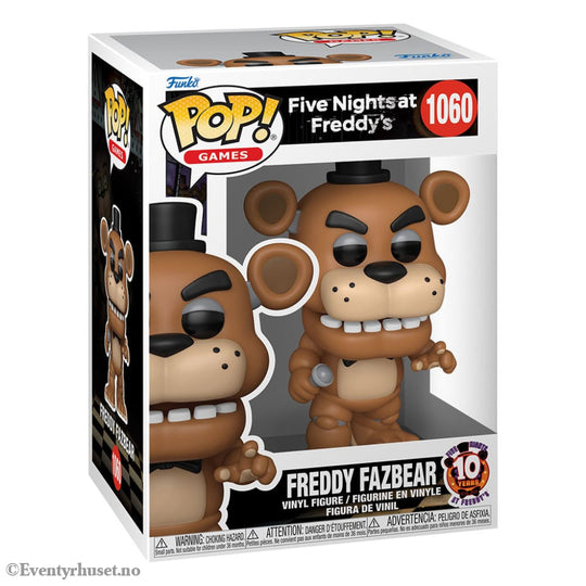 Five Nights at Freddy’s POP! Vinyl Figure 10th Anniversary - Freddy 9 cm Collectibles