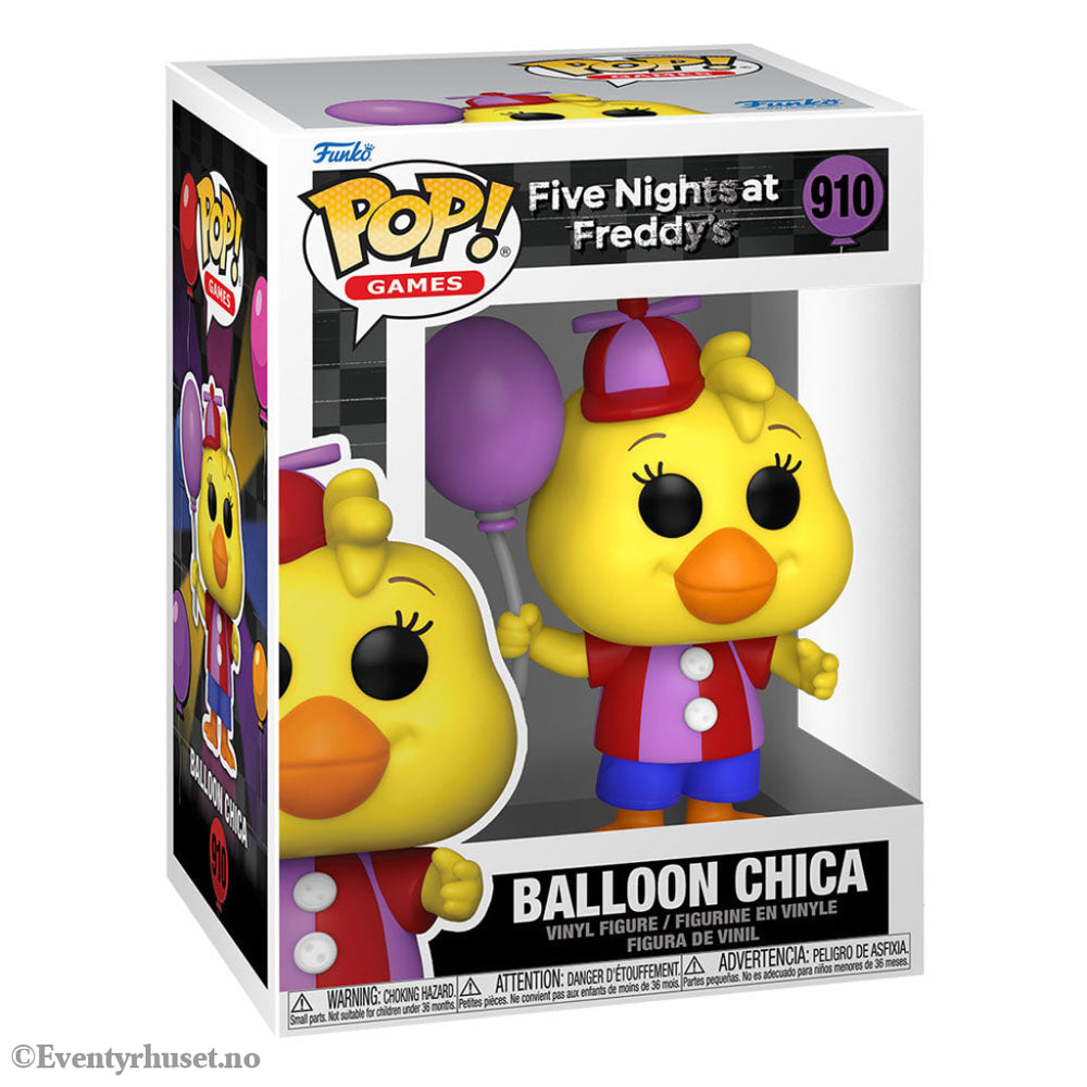 Five Nights at Freddy’s Security Breach POP! Games Vinyl Figure Balloon Chica 9 cm Collectibles