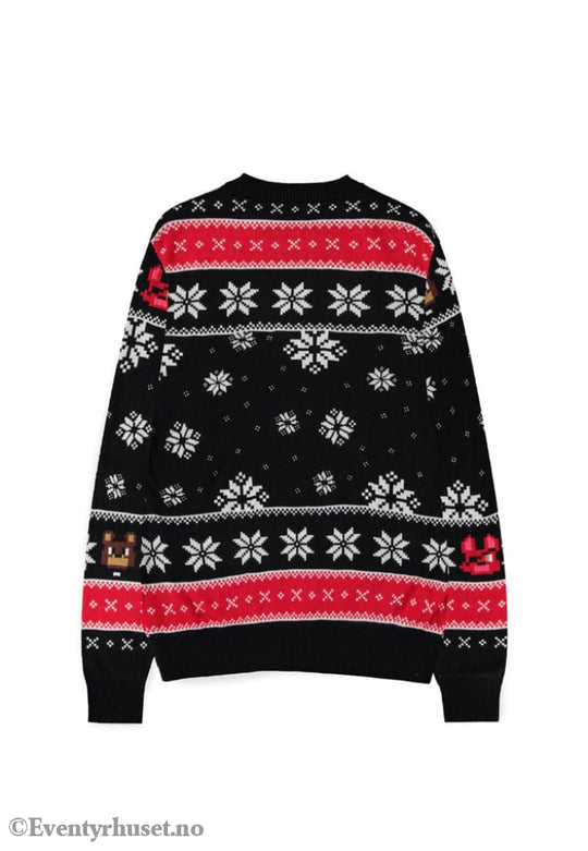 Five Nights at Freddy’s Sweater Survived Five Nights (Christmas Jumper) Size L Fashion & Accessories