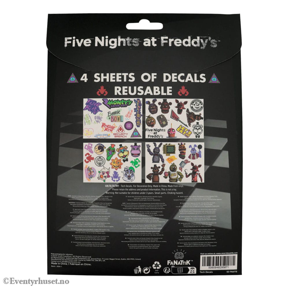 Five Nights at Freddy’s Tech Sticker Pack Home & Gifts