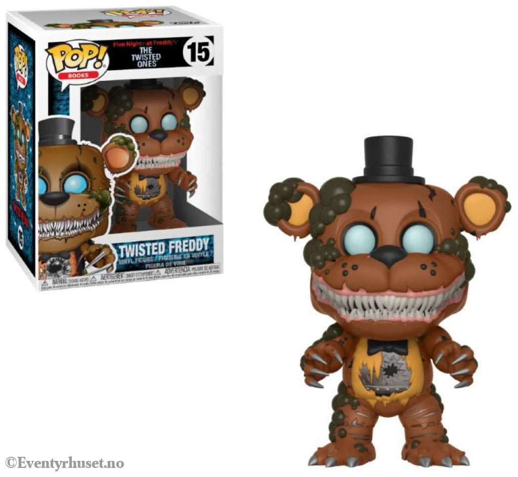 Five Nights at Freddy’s The Twisted Ones POP! Books Vinyl Figure Twisted Freddy 9 cm Collectibles