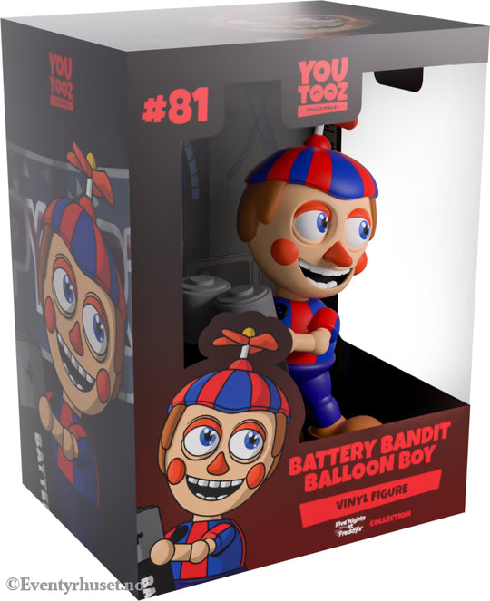 Five Nights at Freddy’s Vinyl Figure Battery Balloon Boy 12 cm. Mint In Sealed Box (MISB)! Actionfigur