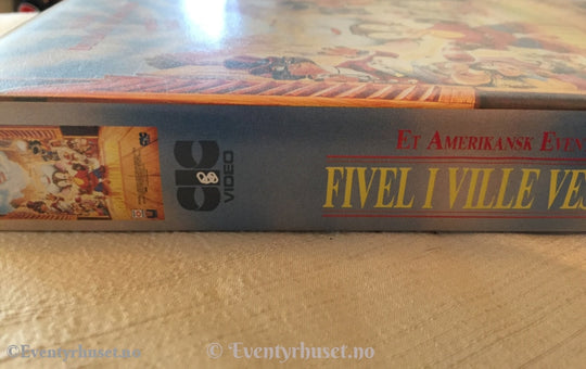 Fivel I Ville Vesten. 1991. Vhs. Vhs
