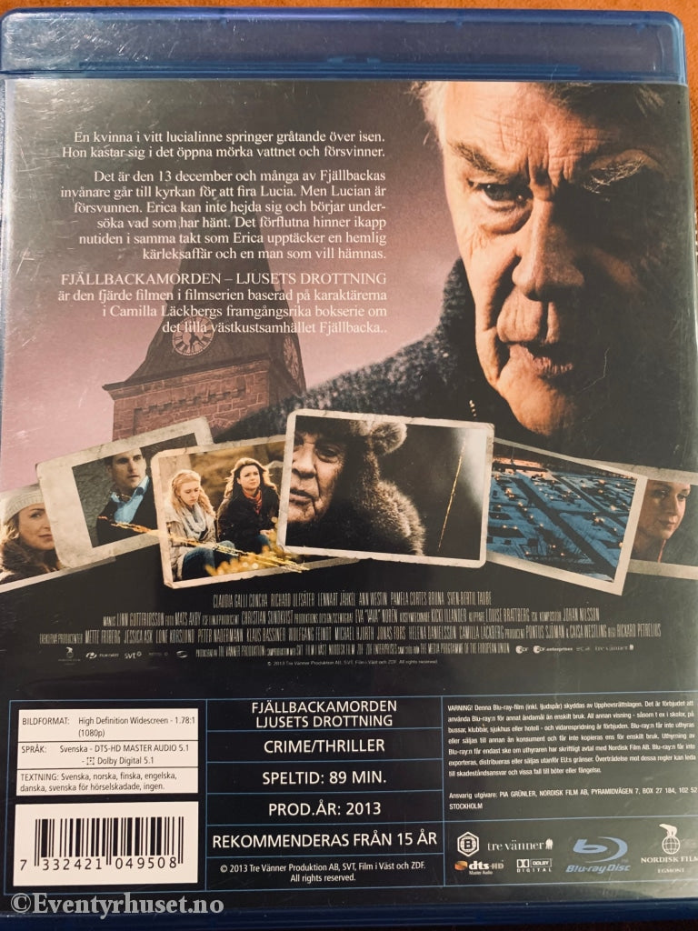 Fjällbacka Morden. Ljusets Drottning. 2013. Blu-Ray. Blu-Ray Disc